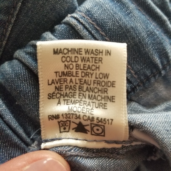 Cloth & Stone Wide Leg Denim Pants - Picture 5 of 5